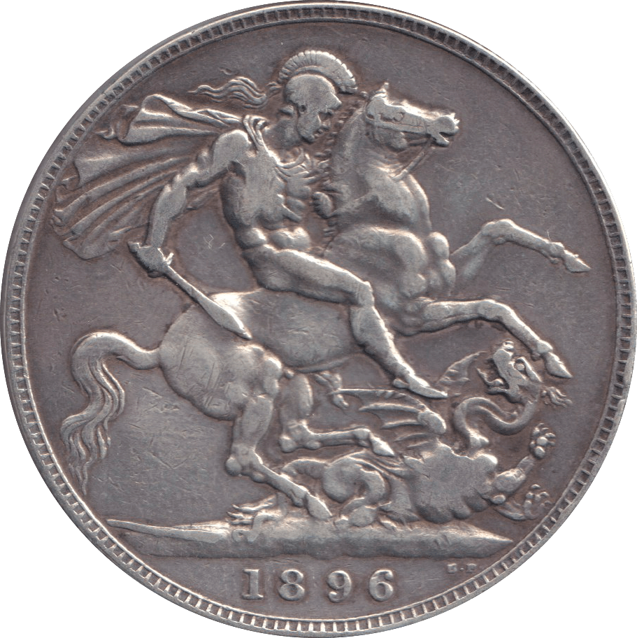 1896 CROWN ( GF ) - CROWN - Cambridgeshire Coins