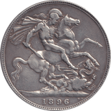1896 CROWN ( GF ) - CROWN - Cambridgeshire Coins