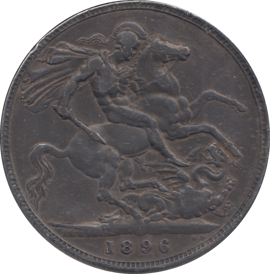 1896 CROWN ( GF ) - CROWN - Cambridgeshire Coins
