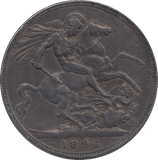 1896 CROWN ( GF ) - CROWN - Cambridgeshire Coins