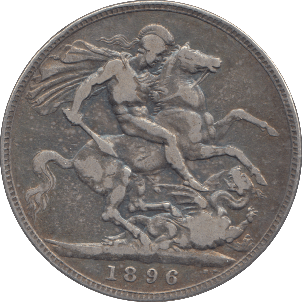 1896 CROWN ( GF ) - CROWN - Cambridgeshire Coins