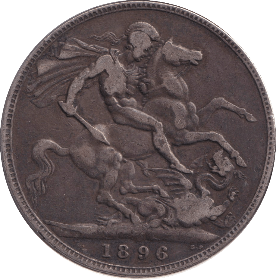 1896 CROWN ( GF ) - CROWN - Cambridgeshire Coins