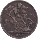 1896 CROWN ( GF ) - CROWN - Cambridgeshire Coins