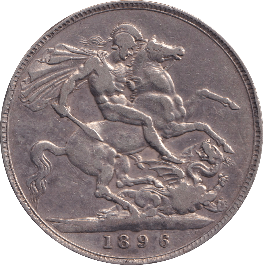 1896 CROWN ( GF ) - FLORIN - Cambridgeshire Coins