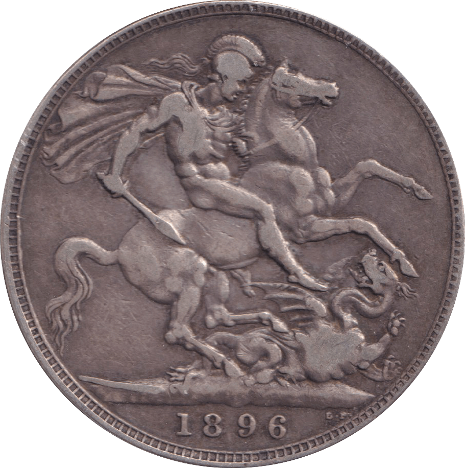1896 CROWN ( GF ) - FLORIN - Cambridgeshire Coins