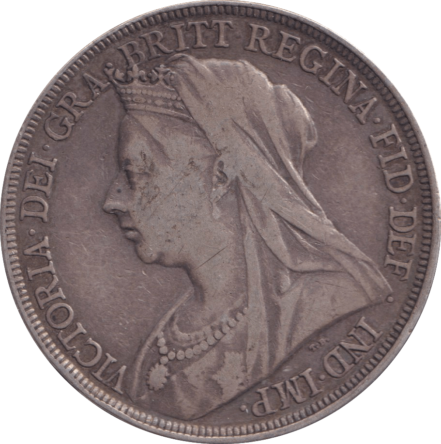 1896 CROWN ( GF ) - FLORIN - Cambridgeshire Coins