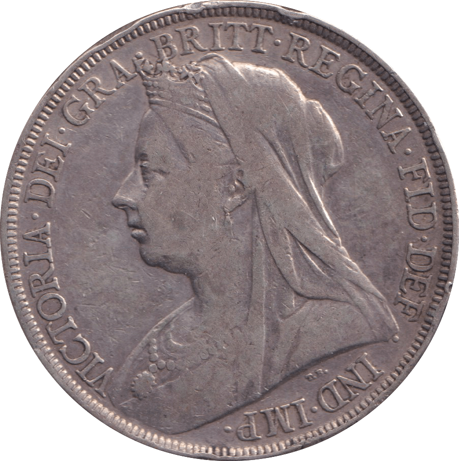 1896 CROWN ( GF ) - FLORIN - Cambridgeshire Coins