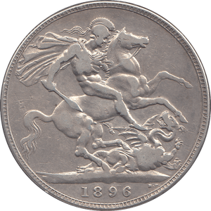 1896 CROWN ( GF ) LIX - CROWN - Cambridgeshire Coins