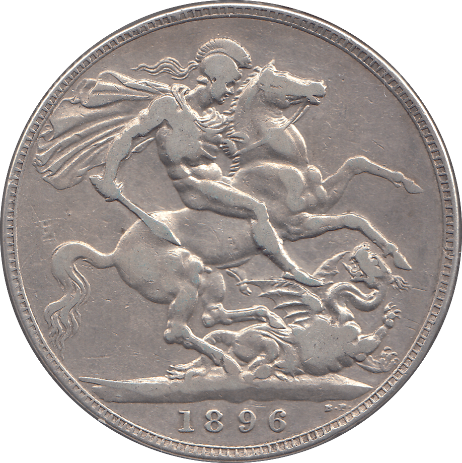 1896 CROWN ( GF ) LIX - CROWN - Cambridgeshire Coins