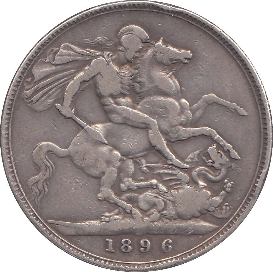 1896 CROWN ( GF ) LX - CROWN - Cambridgeshire Coins