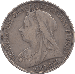 1896 CROWN ( GF ) LX - CROWN - Cambridgeshire Coins