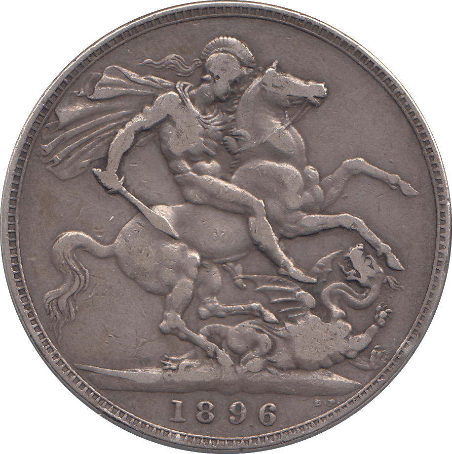 1896 CROWN ( GF ) LX - CROWN - Cambridgeshire Coins