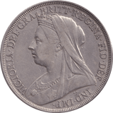 1896 CROWN ( GVF ) - CROWN - Cambridgeshire Coins