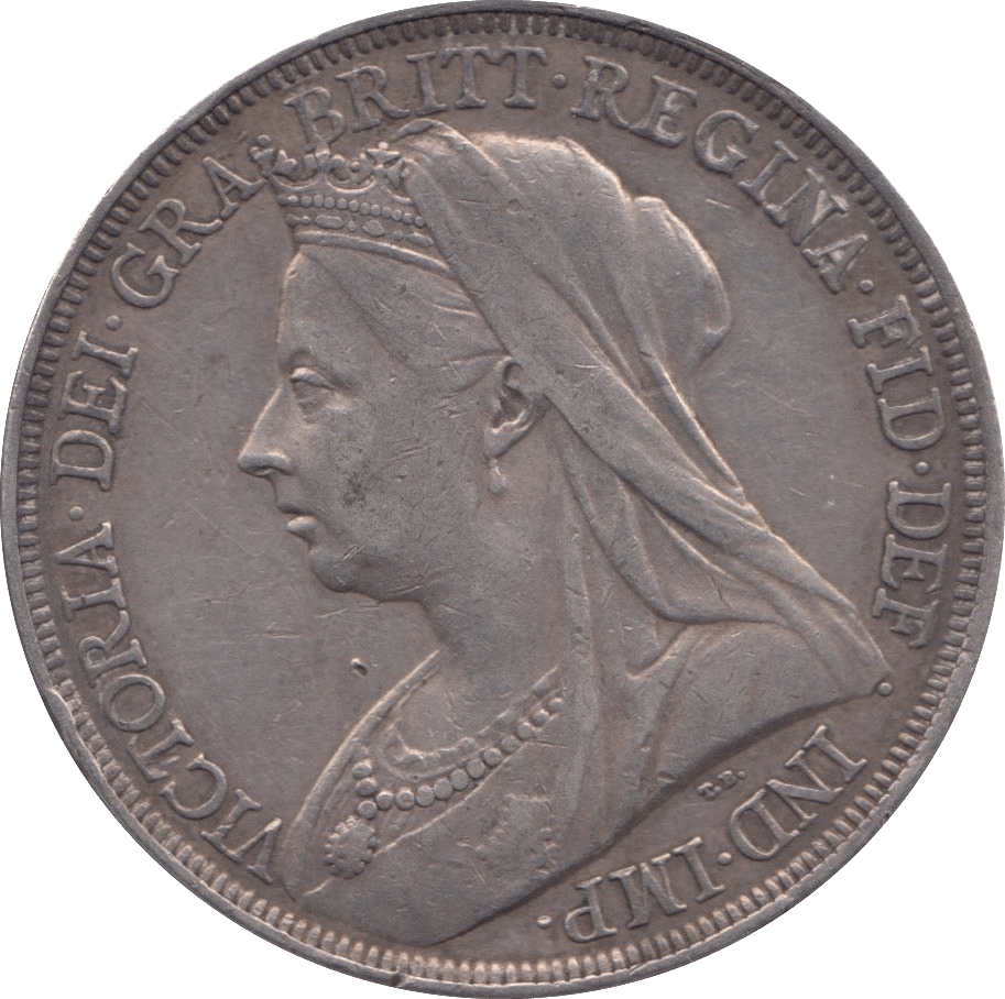 1896 CROWN ( GVF ) - WORLD COINS - Cambridgeshire Coins