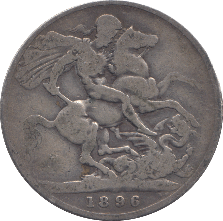 1896 CROWN ( NF ) - CROWN - Cambridgeshire Coins