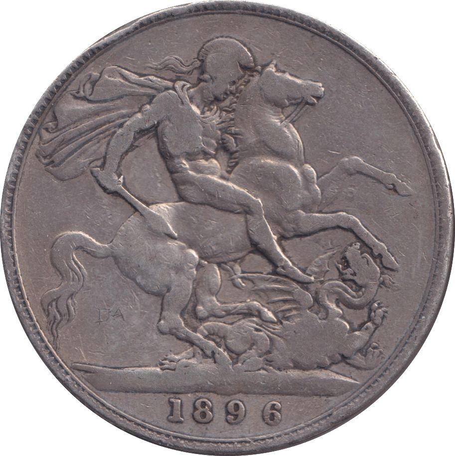 1896 CROWN ( NF ) - CROWN - Cambridgeshire Coins