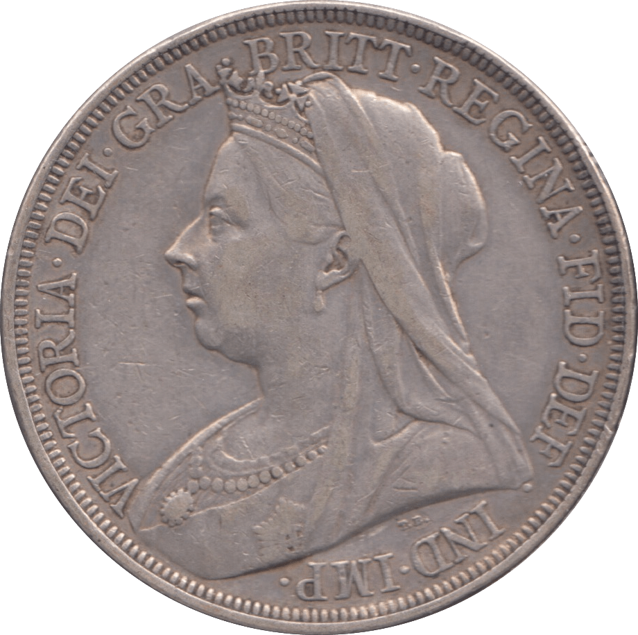 1896 CROWN ( VF ) - CROWN - Cambridgeshire Coins