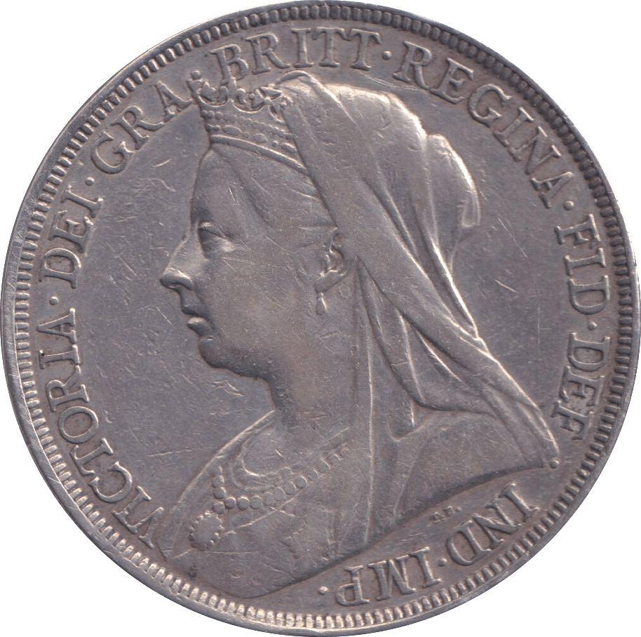 1896 CROWN ( VF ) - CROWN - Cambridgeshire Coins
