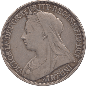 1896 CROWN ( VF ) - CROWN - Cambridgeshire Coins