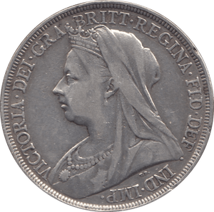 1896 CROWN ( VF ) LX - CROWN - Cambridgeshire Coins