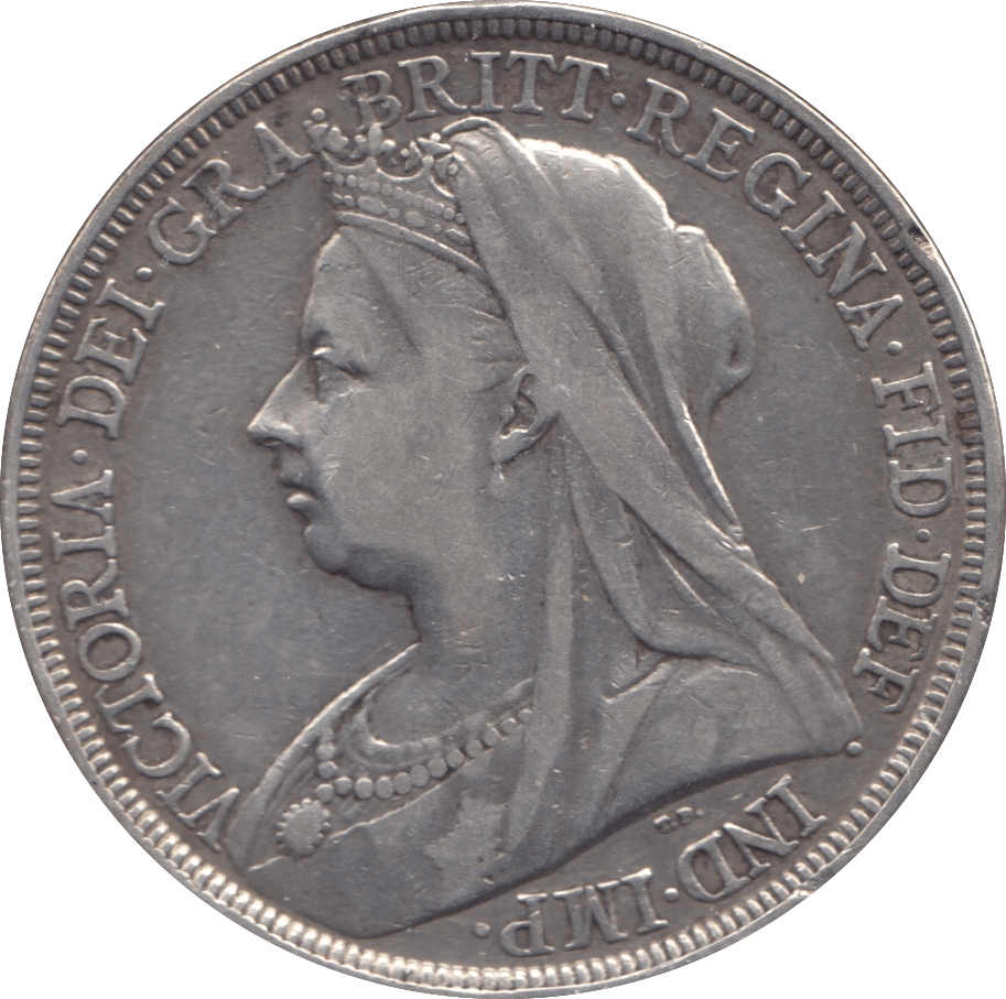 1896 CROWN ( VF ) LX - CROWN - Cambridgeshire Coins