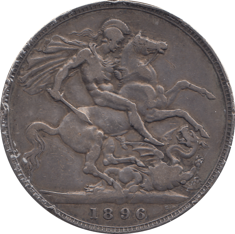 1896 CROWN ( VF ) - WORLD COINS - Cambridgeshire Coins