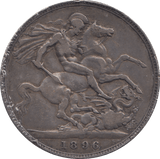 1896 CROWN ( VF ) - WORLD COINS - Cambridgeshire Coins