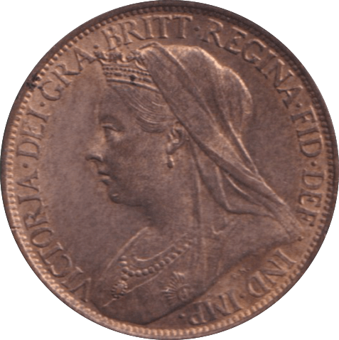 1896 FARTHING ( BU ) - FARTHING - Cambridgeshire Coins