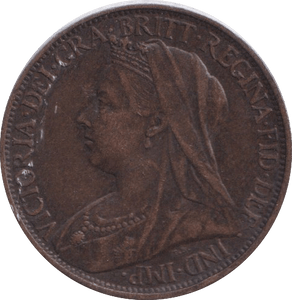 1896 FARTHING ( GF ) - FARTHING - Cambridgeshire Coins