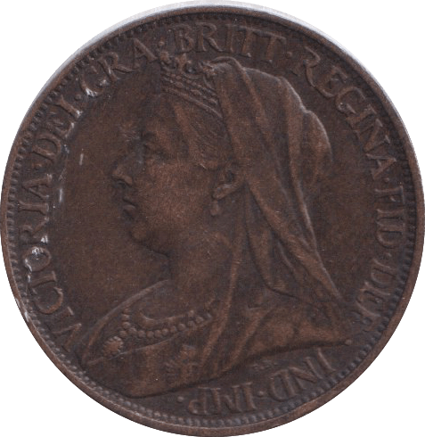 1896 FARTHING ( GF ) - FARTHING - Cambridgeshire Coins