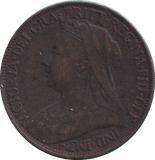 1896 FARTHING ( GF ) - FARTHING - Cambridgeshire Coins