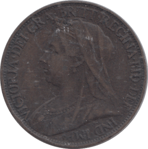 1896 FARTHING ( GF ) - FARTHING - Cambridgeshire Coins