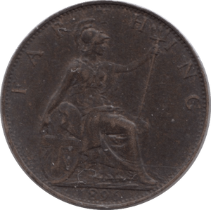1896 FARTHING ( GF ) - Farthing - Cambridgeshire Coins