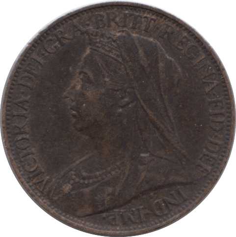 1896 FARTHING ( GF ) - Farthing - Cambridgeshire Coins