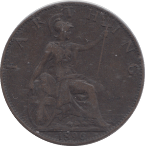 1896 FARTHING ( GF ) - FARTHING - Cambridgeshire Coins