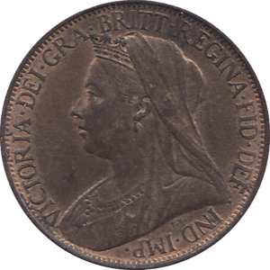 1896 FARTHING ( UNC ) - FARTHING - Cambridgeshire Coins