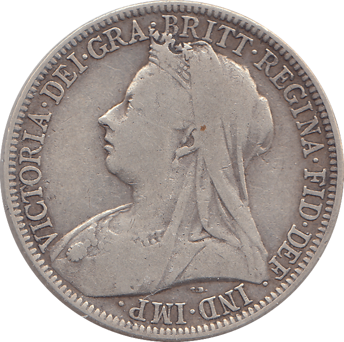 1896 FLORIN ( FINE ) - FLORIN - Cambridgeshire Coins