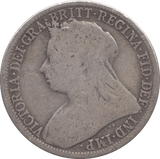 1896 FLORIN ( FINE ) - FLORIN - Cambridgeshire Coins