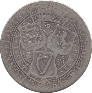 1896 FLORIN ( FINE ) - FLORIN - Cambridgeshire Coins
