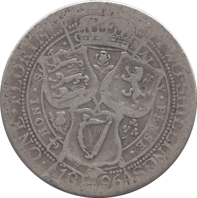 1896 FLORIN ( FINE ) - FLORIN - Cambridgeshire Coins