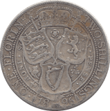 1896 FLORIN ( FINE ) - FLORIN - Cambridgeshire Coins