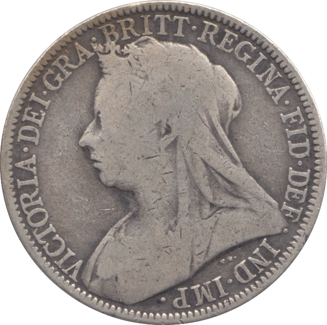 1896 FLORIN ( FINE ) - FLORIN - Cambridgeshire Coins