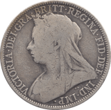 1896 FLORIN ( FINE ) - FLORIN - Cambridgeshire Coins