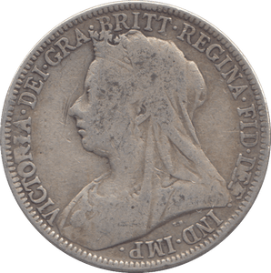 1896 FLORIN ( FINE ) - FLORIN - Cambridgeshire Coins