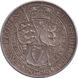 1896 FLORIN ( GVF ) - FLORIN - Cambridgeshire Coins