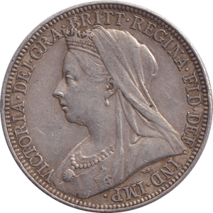 1896 FLORIN ( GVF ) - FLORIN - Cambridgeshire Coins