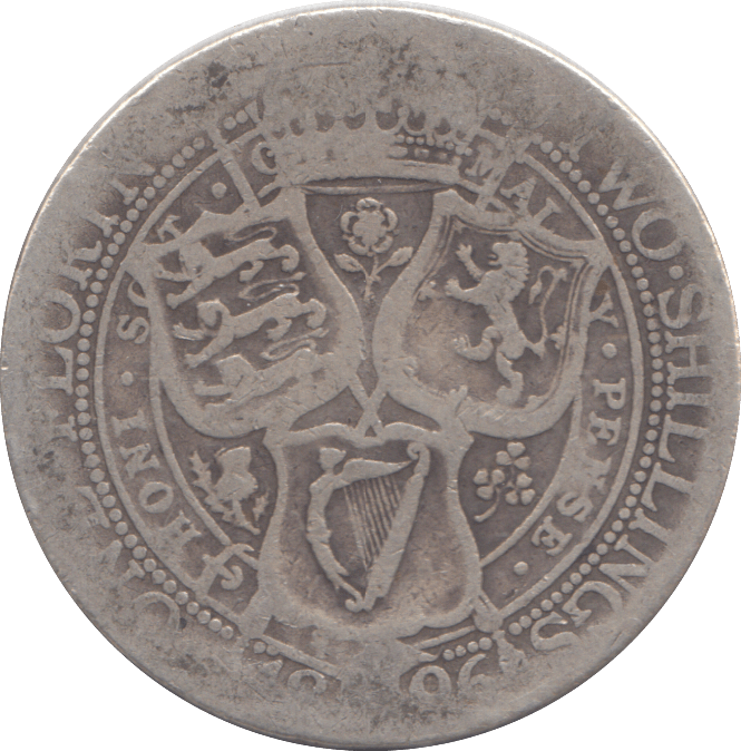 1896 FLORIN ( NF ) - FLORIN - Cambridgeshire Coins