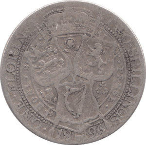 1896 FLORIN ( NF ) - FLORIN - Cambridgeshire Coins