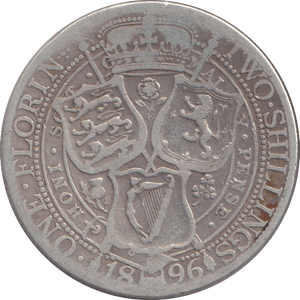 1896 FLORIN ( NF ) - FLORIN - Cambridgeshire Coins