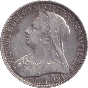 1896 FLORIN ( VF ) - FLORIN - Cambridgeshire Coins
